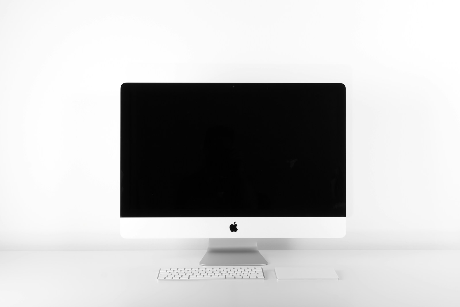 Computer monitor on a workspace