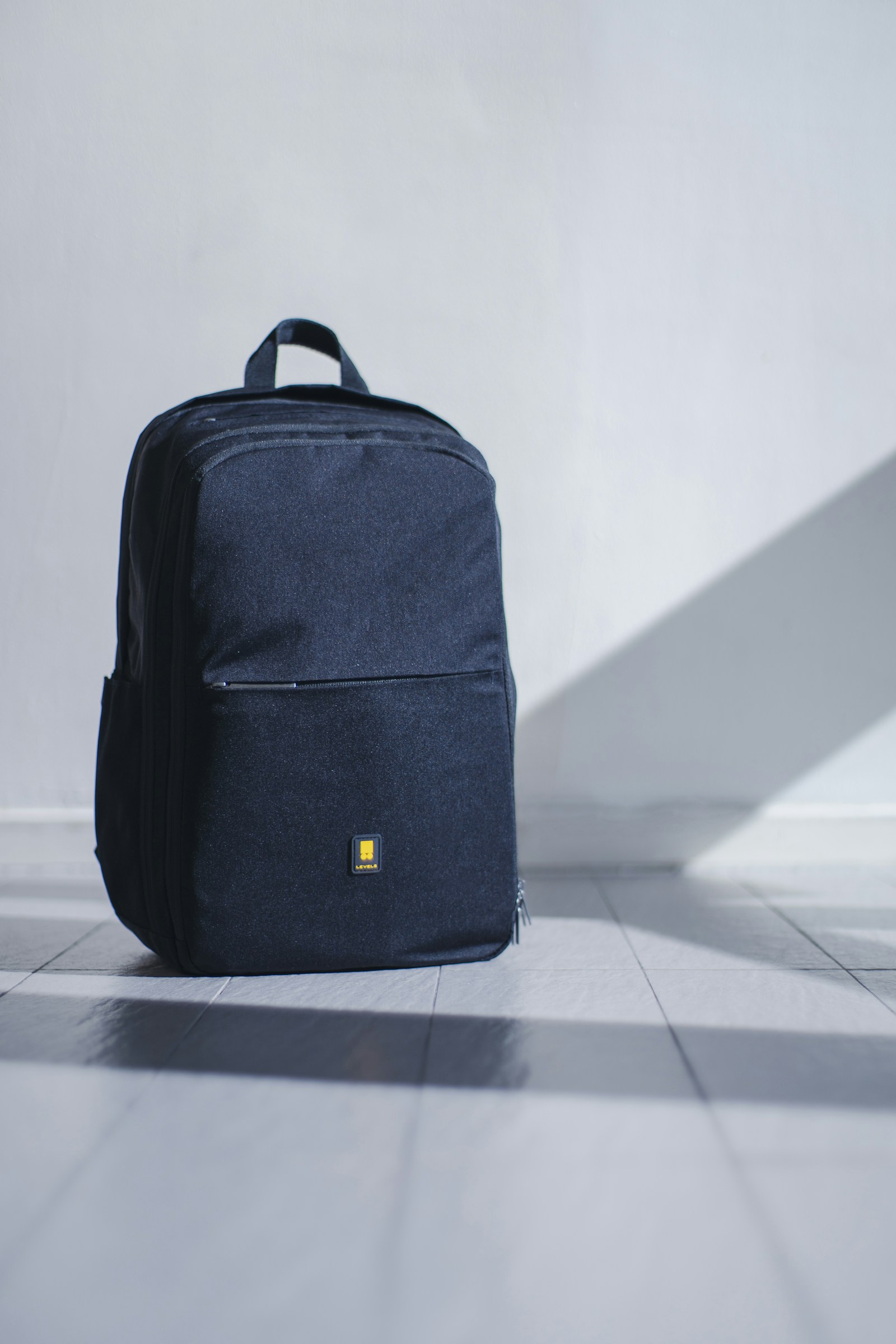 Travel backpack with everyday carry details